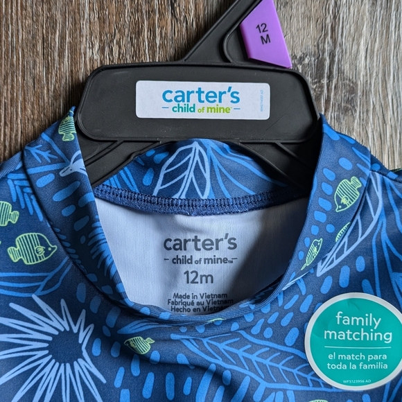 Carter's Child of Mine 12M Swimsuit 2-Piece Set - Picture 6 of 7